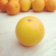 Juicy orange fruit for healthy diet