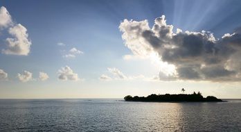 Maldives in the summer