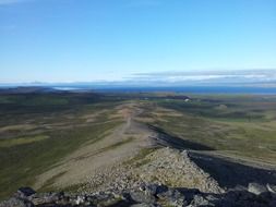 rocky landscape in iceland