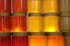 forest honey and flower honey