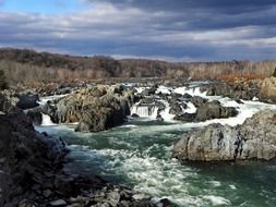 river with rocks in virginia