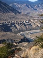 magnificent canada mountains landscape