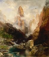 painting Thomas Moran