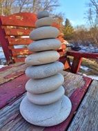 magnificent stacked stones