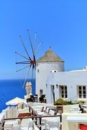 beautiful view of santorini