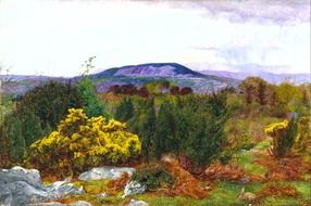 natural landscape reproduction of Daniel Alexander Williamson