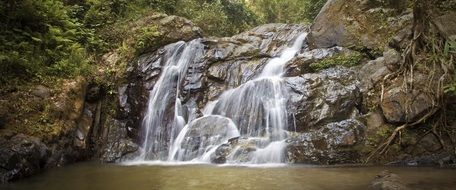 waterfall in thailand