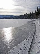 Frozen canim lake