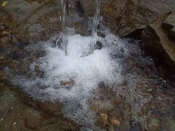 chorrillo mountain slope water
