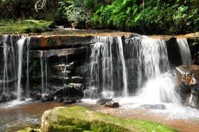 bewitching nature waterfall
