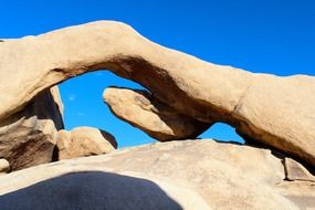 impressive rock arch