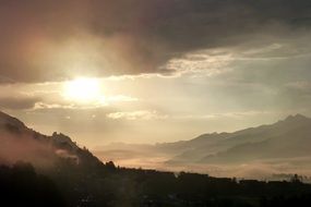 morgenstimmung clouds