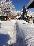 magnificent snow depth