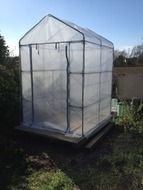 Greenhouse in the garden