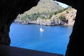 sea rocks in Mallorca