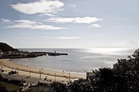 small Sea bay landscape england