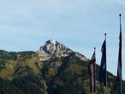 gaichtspitze mountain in austria