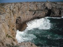 stone coast in Portugal