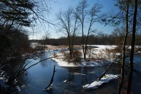 River in Massachusetts