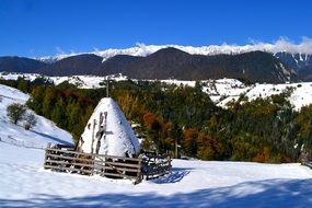 Moeciu near Carpathians