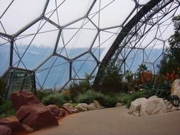 eden project is a botanical garden in the UK