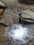 chorrillo mountain waterfall