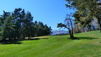 astounding golf landscape