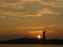 Sunset in Korea