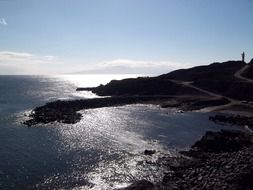 landscape of Atlantic coast