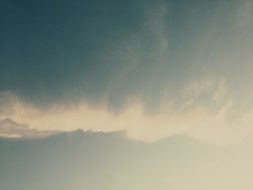 impressive clouds blue