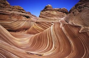 arizona mountains formation desert landscape