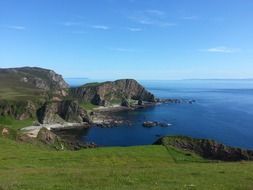 picturesque coast of Scotland