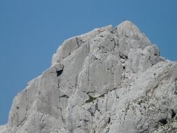 kleine halt mountain against the blue sky