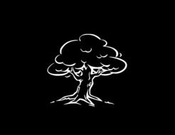 black tree drawing