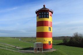 otto lighthouse on east frisia