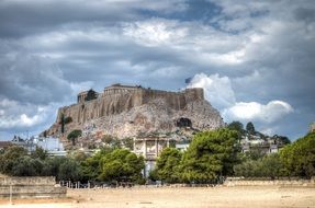 big mountain in Greece