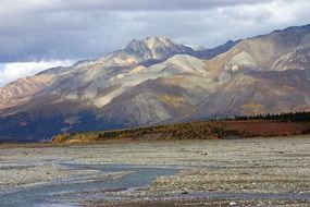 wild landscape in Alaskan tundra