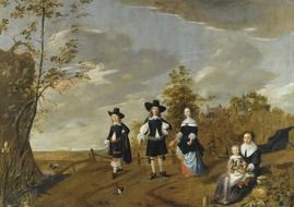 Beautiful Painting of Christiaen Van Colenbergh