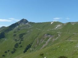 green mountain valleys in Tyrol