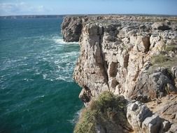 rocky coast of Portugal