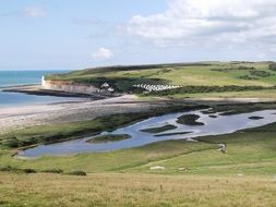 camp coast landscape