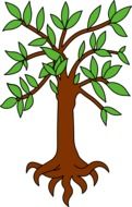 tree heraldic symbol graphic design icon
