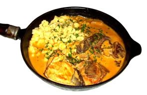 pan medallions in the sauce