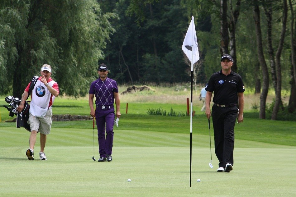 lee slattery graeme strom golfers