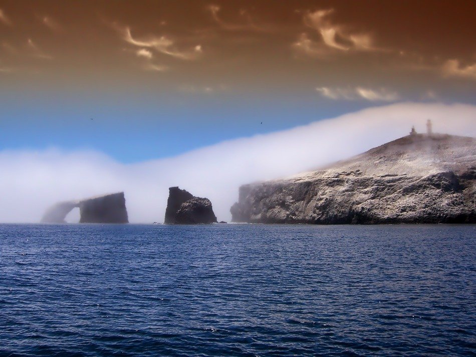 Anakapa - a volcanic island in California