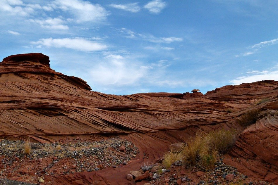 rocks in Glen Canyon in Arizona