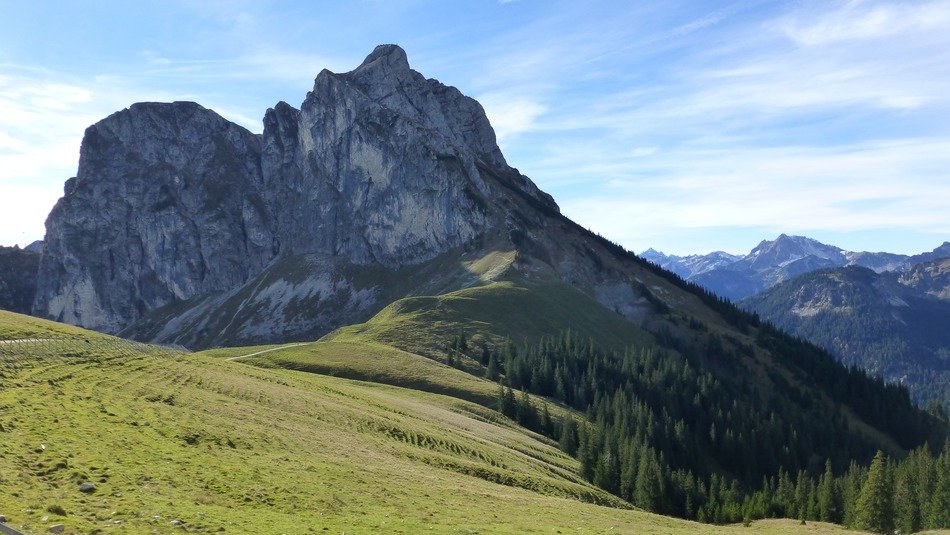 remote view of mount aggenstein