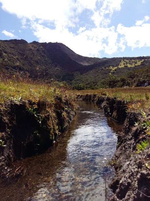 river in the precipice