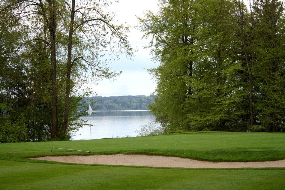 green golf course in germany
