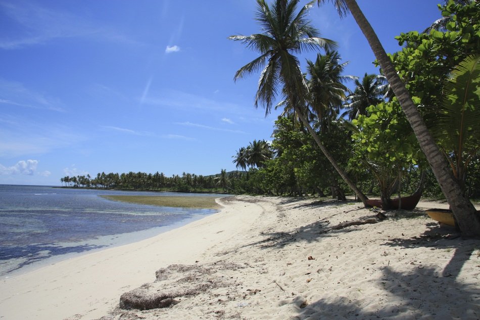 sunny coast in the caribbean